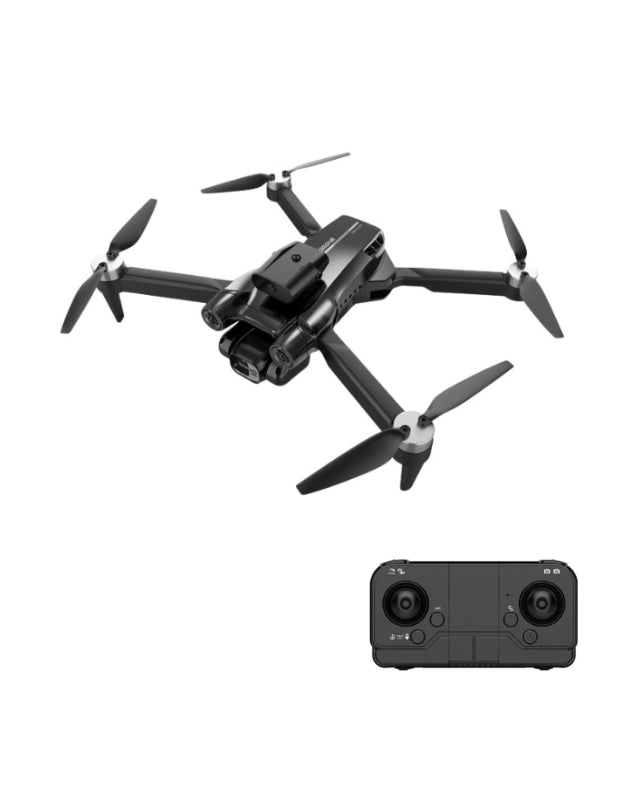 S163max mini drone in black with 1080P camera and remote controller